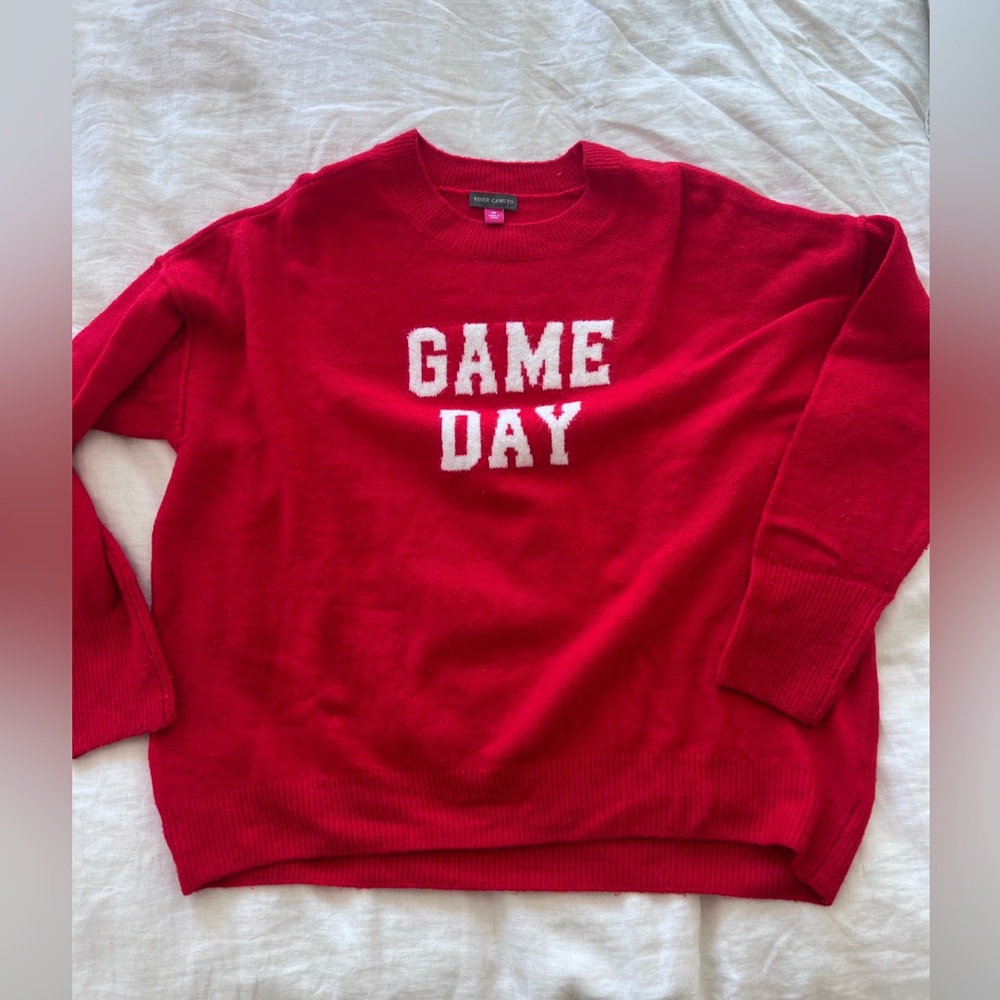 Vince Camuto Red Sweater